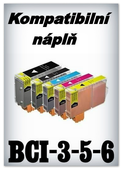 Npln do tiskren Canon BCI-3, BCI-5, BCI-6 (kompatibiln)