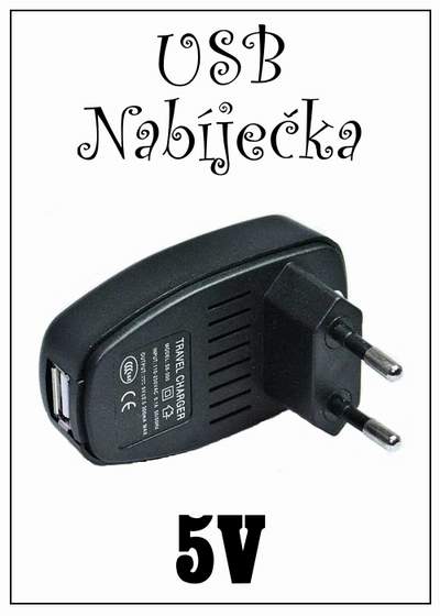 USB nabjeka 5V / 400 mA