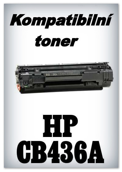Kompatibiln toner HP 36A / CB436A 