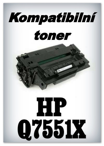 Kompatibiln toner HP Q7551X / 51X