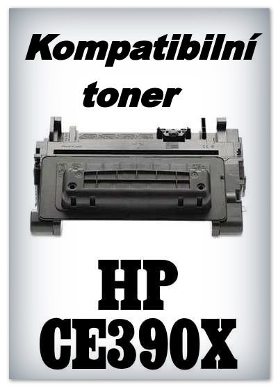 Kompatibiln toner HP CE390X / 90X