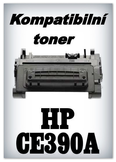 Kompatibiln toner HP CE390A / 90A