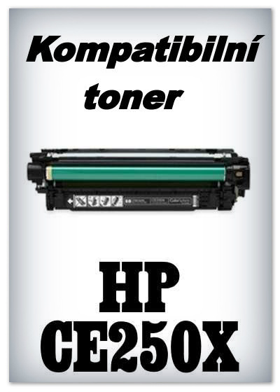 Kompatibiln toner HP 504X / HP CE250X