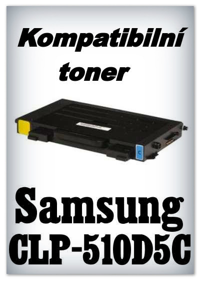 Kompatibiln toner Samsung CLP-510D5C
