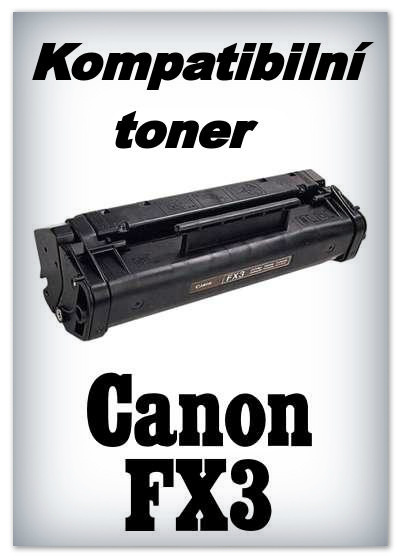 Kompatibilní toner Canon FX3