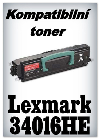 Kompatibiln toner Lexmark 34016HE