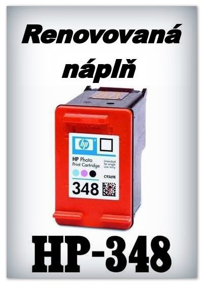 SuperNakup - Náplň do tiskárny HP-348 XL - color - renovovaná