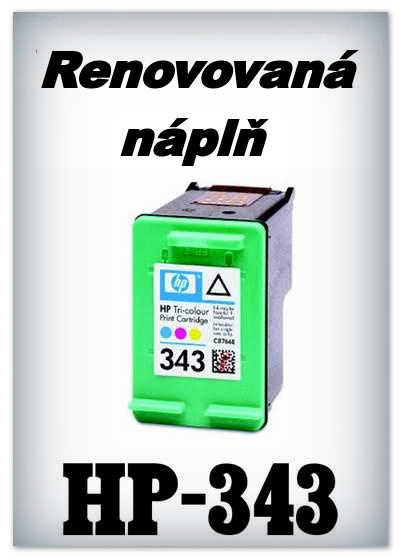 SuperNakup - Náplň do tiskárny HP-343 XL - color - renovovaná