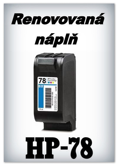 Npln do tiskren HP-78 XL (renovovan)