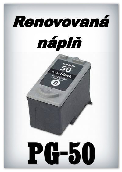 SuperNakup - Náplň do tiskárny Canon PG-50 - black - renovovaná