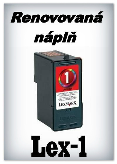 SuperNakup - Náplň do tiskárny Lexmark 1 - color - renovovaná