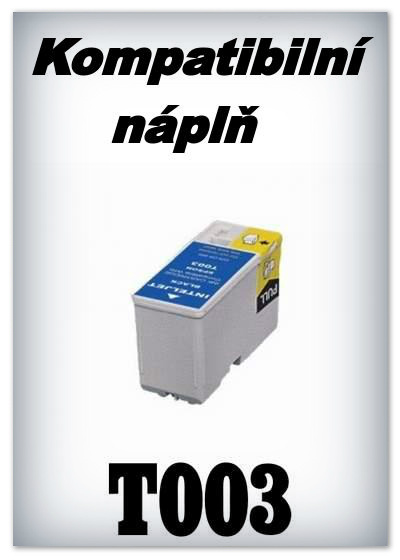 Handsome - Náplň do tiskárny Epson T003 - black - kompatibilní