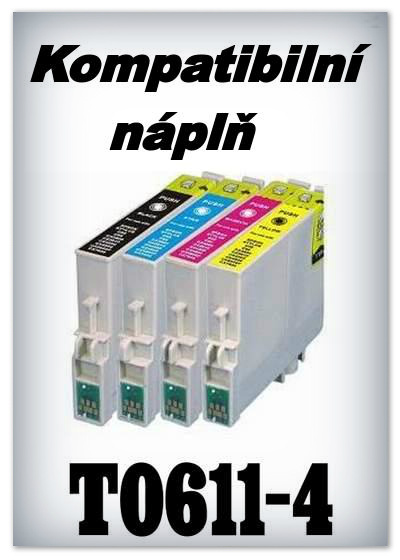 Handsome - Náplně do tiskáren Epson T061x - MEGA SADA 20 ks náplní (5x sada) - kompatibilní