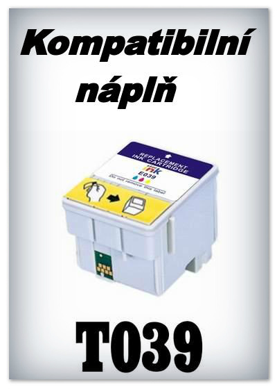 Prinkjet - Náplň do tiskárny Epson T039 - color - kompatibilní