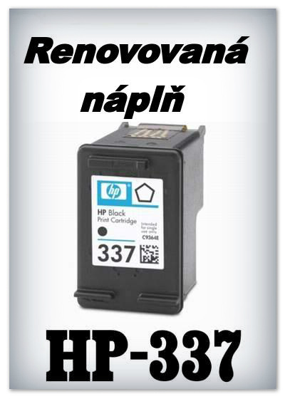 SuperNakup - Náplň do tiskárny HP-337 - black - renovovaná