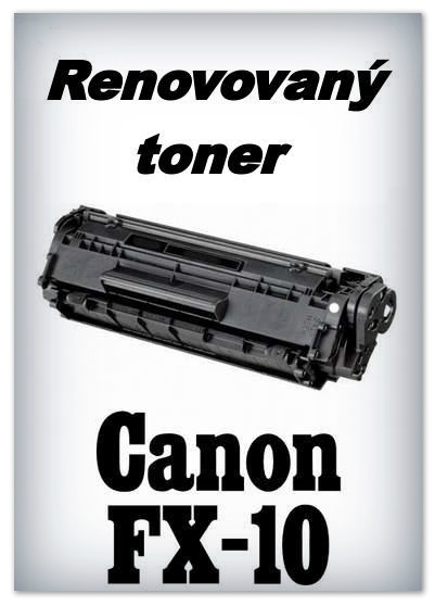 Renovovaný toner Canon FX10 - black