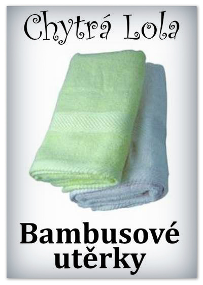 Chytrá Lola - Bambusové utěrky 2ks (BU01)