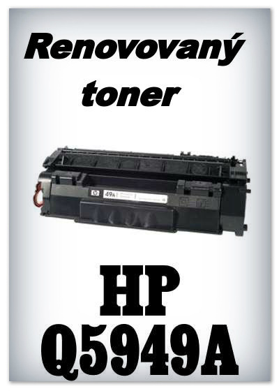 Renovovaný toner HP Q5949A - black