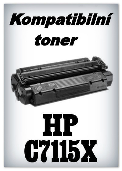 Kompatibilní toner HP C7115X - black