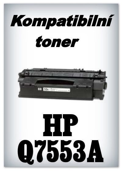 Kompatibilní toner HP Q7553A - black