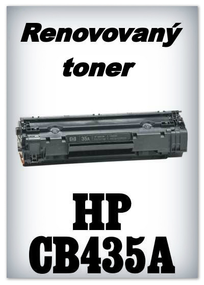 Fotografie HP originální toner CB435A, black, 1500str., HP 35A, HP LaserJet P1005, 1006 HP