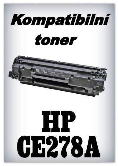 Kompatibilní toner HP CE278A - black
