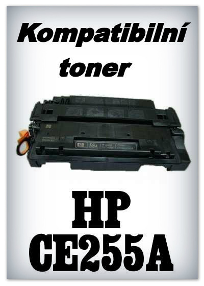 Kompatibilní toner HP CE255A - black