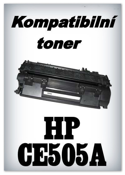 Kompatibilní toner HP CE505A - black