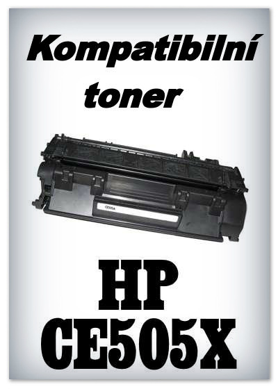 Kompatibilní toner HP CE505X - black