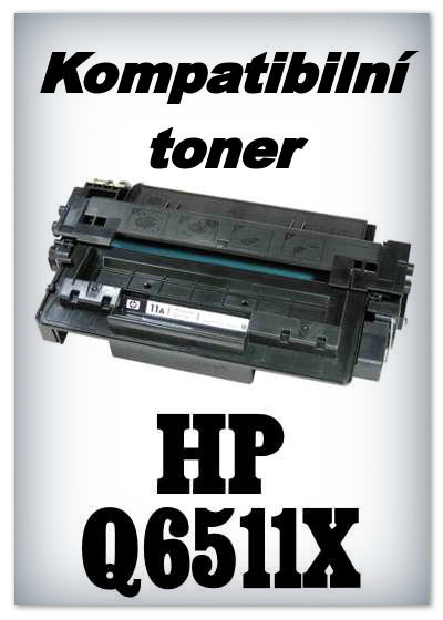 Kompatibilní toner HP Q6511X - black