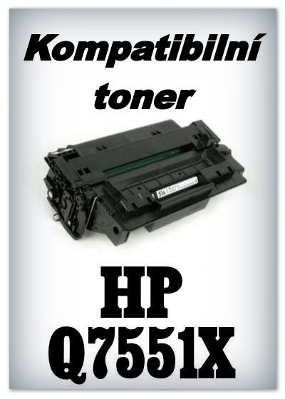Kompatibilní toner HP Q7551X - black
