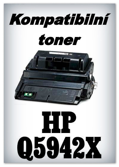 Kompatibilní toner HP Q5942X - black