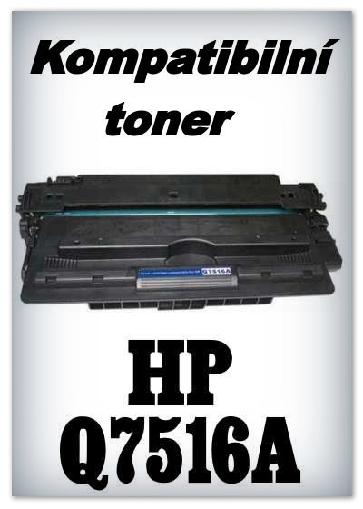 Kompatibiln� toner HP Q7516A - black