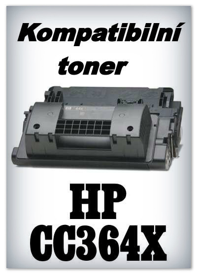 Kompatibilní toner HP CC364X - black