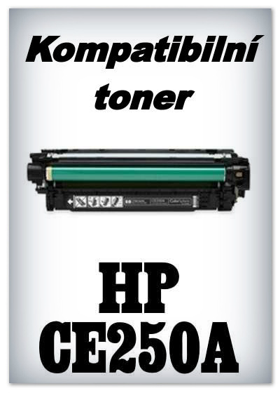 Kompatibilní toner HP CE250A - black