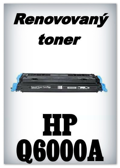 Renovovaný toner HP Q6000A - black