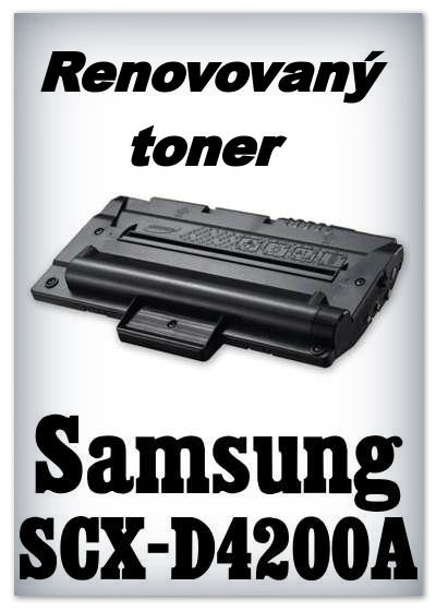 Fotografie Renovovaný toner Samsung SCX-D4200A - black