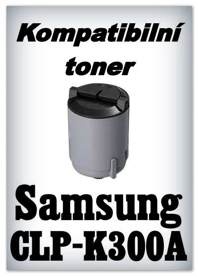 Kompatibilní toner Samsung CLP-K300A - black