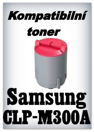 Kompatibilní toner Samsung CLP-M300A - magenta