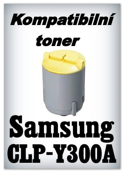 Kompatibilní toner Samsung CLP-Y300A - yellow