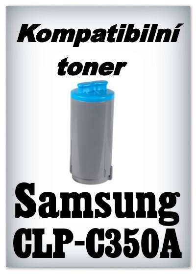 Kompatibilní toner Samsung CLP-C350A - cyan