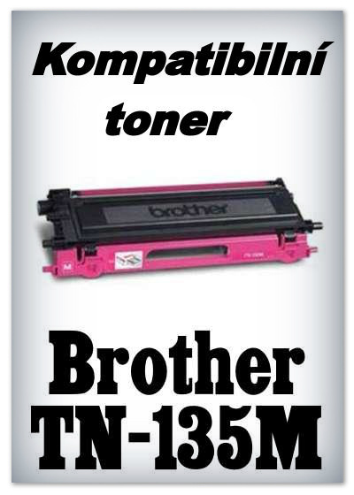 Kompatibilní toner Brother TN-135M - magenta