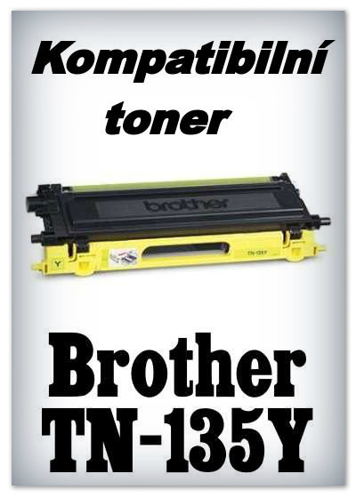 Kompatibilní toner Brother TN-135Y - yellow