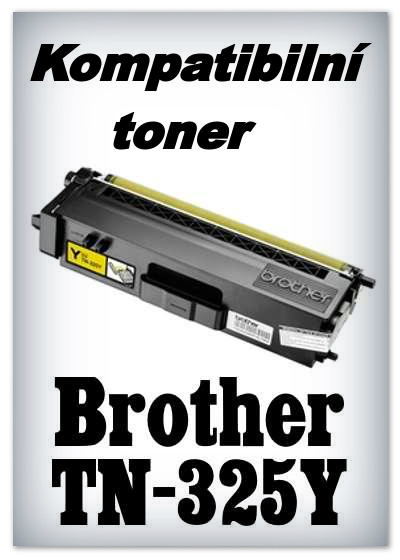 Kompatibilní toner Brother TN-325Y - yellow