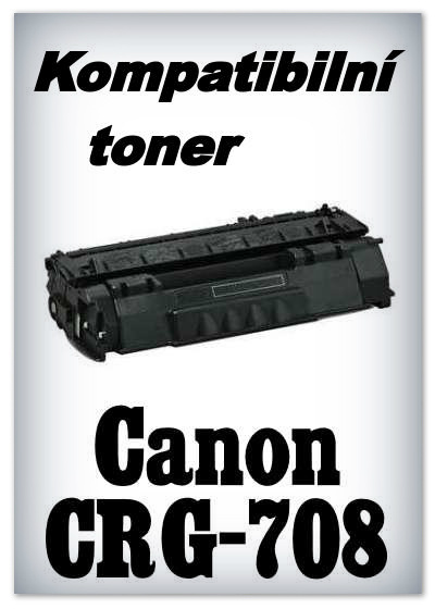 Kompatibilní toner Canon CRG-708 - black