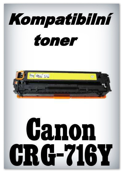 Kompatibilní toner Canon CRG-716Y - yellow