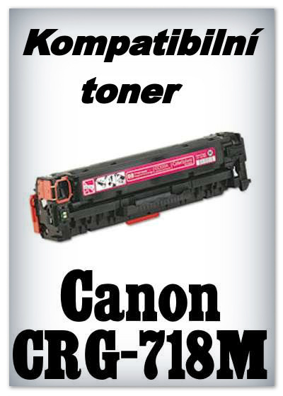 Kompatibilní toner Canon CRG-718M - magenta