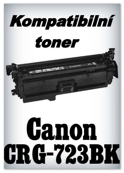 Kompatibilní toner Canon CRG-723BK - black