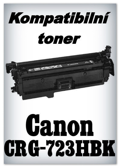 Kompatibilní toner Canon CRG-723HBK - black