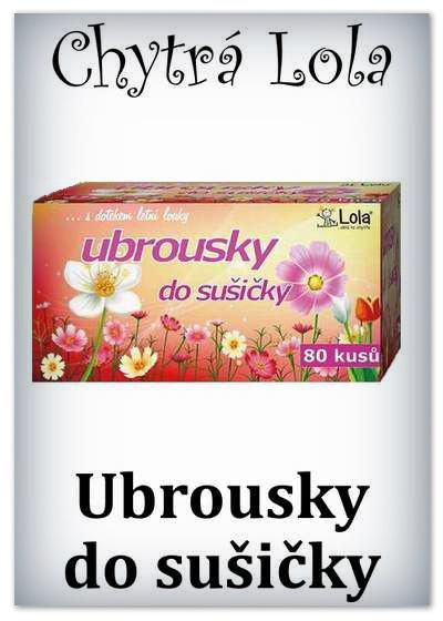 Chytrá Lola - Ubrousky do sušičky (80ks) (US02)